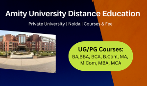 Amity University Distance Education