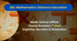 BSc Mathematics Distance Education