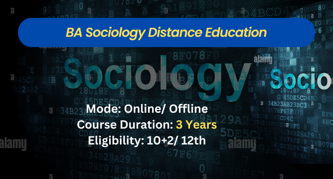 BA Sociology Distance Education