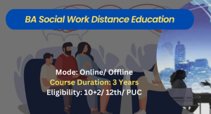 BA Social Work Distance Education