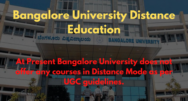 Bangalore University Distance Education