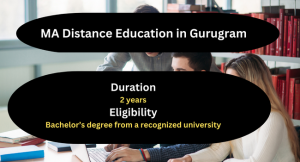 MA Distance Education in Gurugram
