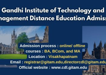 GITAM University Distance Education Admission