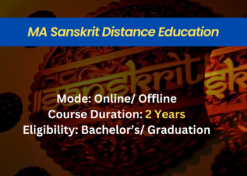 MA Sanskrit Distance Education Admission 2024