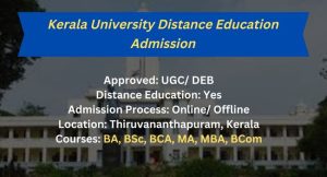 Kerala University Distance Education
