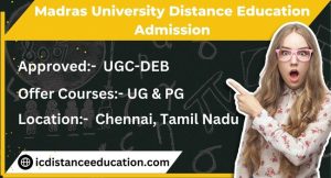 Madras University Distance Education