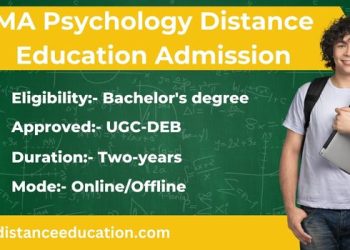 MA Psychology Distance Education
