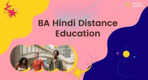BA Hindi Distance Education