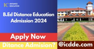 B.Ed Distance Education