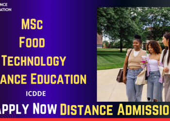 MSc Food Technology Distance Education Admission