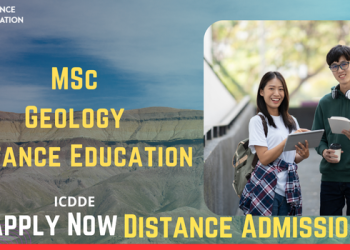 MSc Geology Distance Education Admission