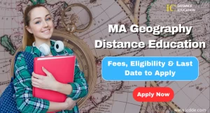 MA Geography Distance Education Admission