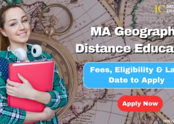 MA Geography Distance Education Admission
