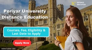 Periyar University Distance Education Admission
