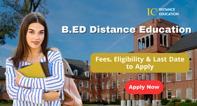 BEd Distance Education Admission