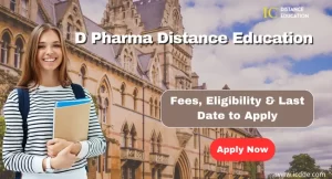 D Pharma Distance Education Admission