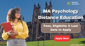 MA Psychology Distance Education Admission
