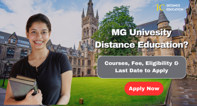 MG University Distance Education Admission