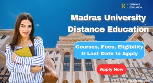 Madras University Distance Education Admission