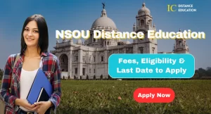NSOU Distance Education Admission