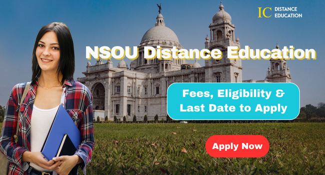NSOU Distance Education Admission