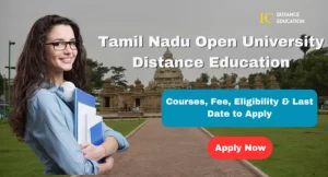 Tamil Nadu Open University Distance Education Admission