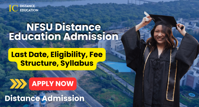 NFSU Distance Education Admission