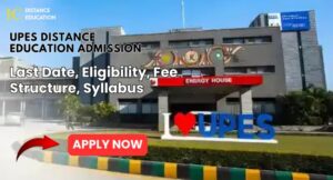 UPES Distance Education Admission