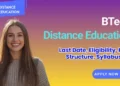 BTech Distance Education