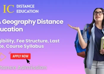 BA Geography Distance Education