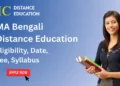 MA Bengali Distance Education