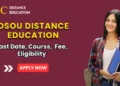 OSOU Distance Education