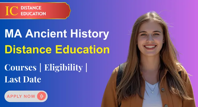 MA Ancient History Distance Education