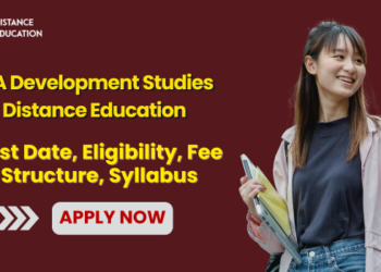 MA Development Studies Distance Education