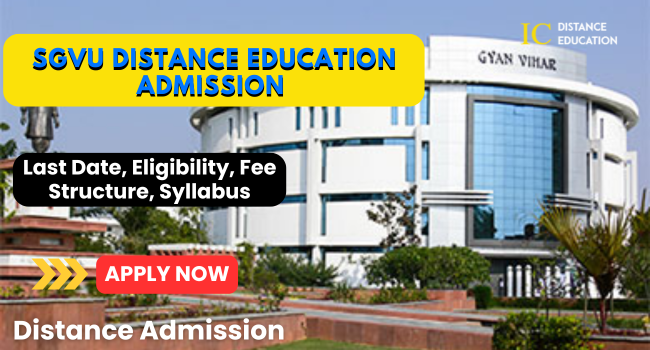 Suresh Gyan Vihar University Distance Education