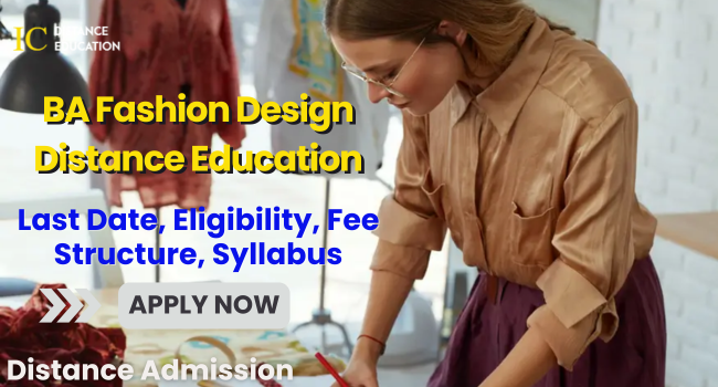 BA Fashion Design Distance Education
