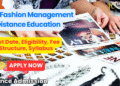 MBA Fashion Management Distance Education