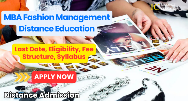 MBA Fashion Management Distance Education
