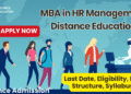MBA in HR Management Distance Education