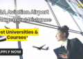 MBA Aviation Airport Management Distance Education