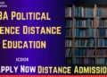 BA Political Science Distance Education