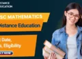 MSc Mathematics Distance Education